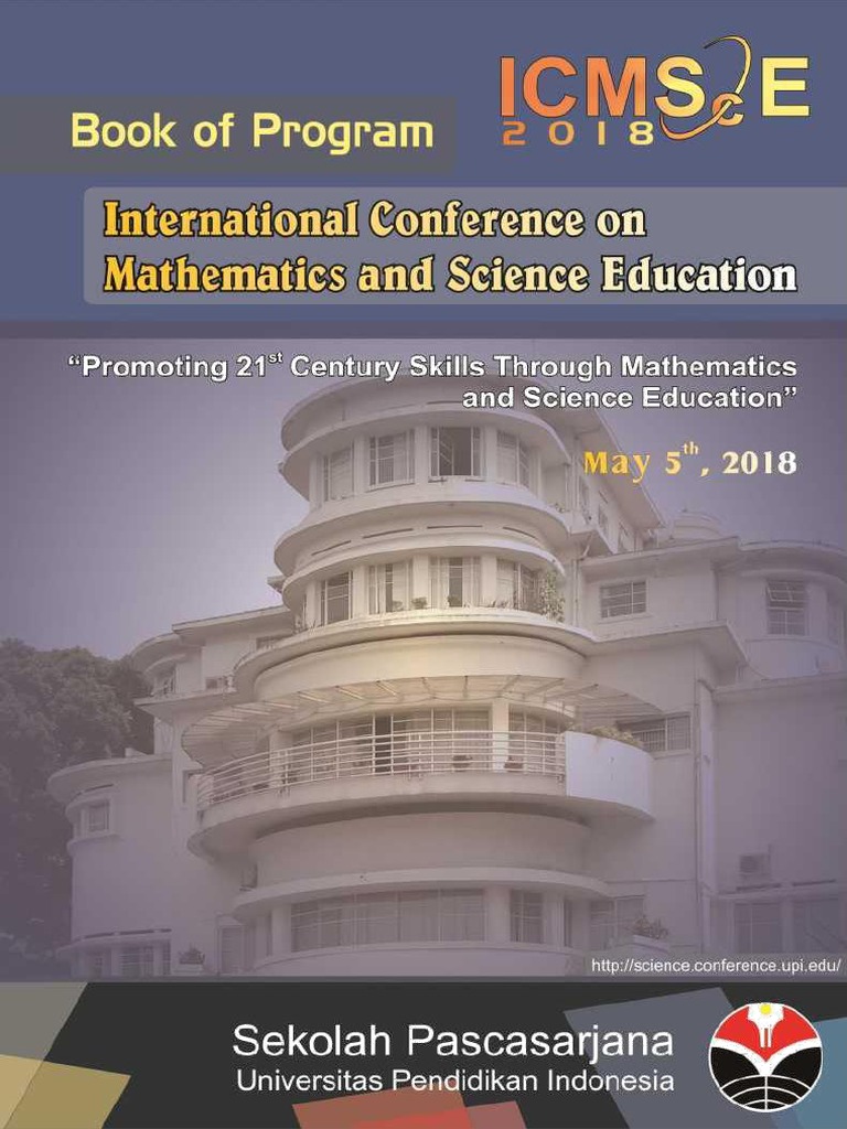 1 Bookofprogram2018docx Experiment Data Analysis