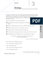Module 3: Strategy: Objectives