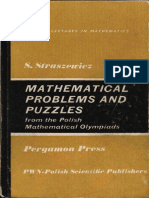 Mathematical Problems and Puzzles from the Polish Mathematical Olympiads - Straszewicz (1965).pdf