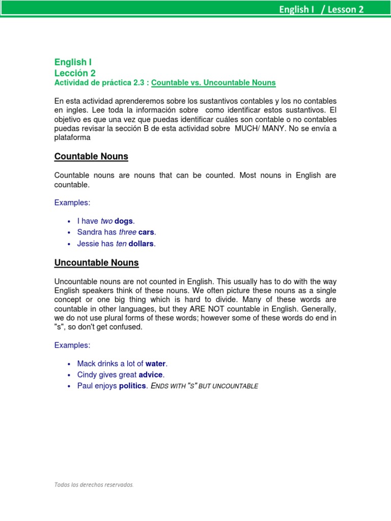 Ingles Nivel 1 | PDF | Idiomas