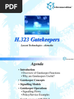 H.323 Gatekeepers: Lucent Technologies - Elemedia