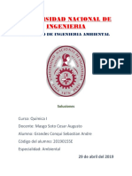 Diagrama de Flujos Laboratorio Nº4 (Química I) - Soluciones