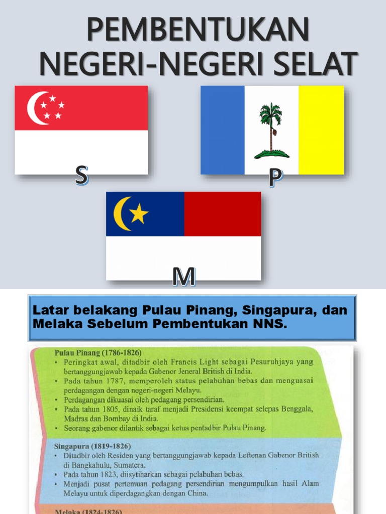 Pentadbiran Negeri Negeri Selat Tingkatan 3 Lertyi