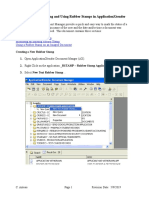 Creating, Modifying and Using Rubber Stamps in Applicationxtender