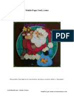 Molde Papa Noel en Reno PDF