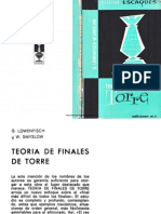 Teoría de Los Finales de Torre - Lowenfisch Y Smyslow PDF
