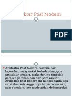 3.AK Arsitektur Post Modern 11042019