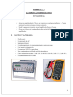 Informe Final 7 Electronicos