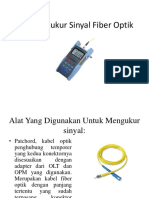 Alat Pengukur Sinyal Optik