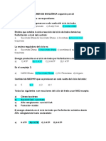 EXAMEN de BIOQUIMICA Respiracion Celular y Ciclo de Krebs