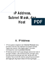 05 - IP Address, Subnet Mask, Dan Host