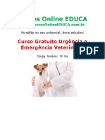 Edc Curso Urg Ncia e Emerg Ncia Veterin Ria 70152