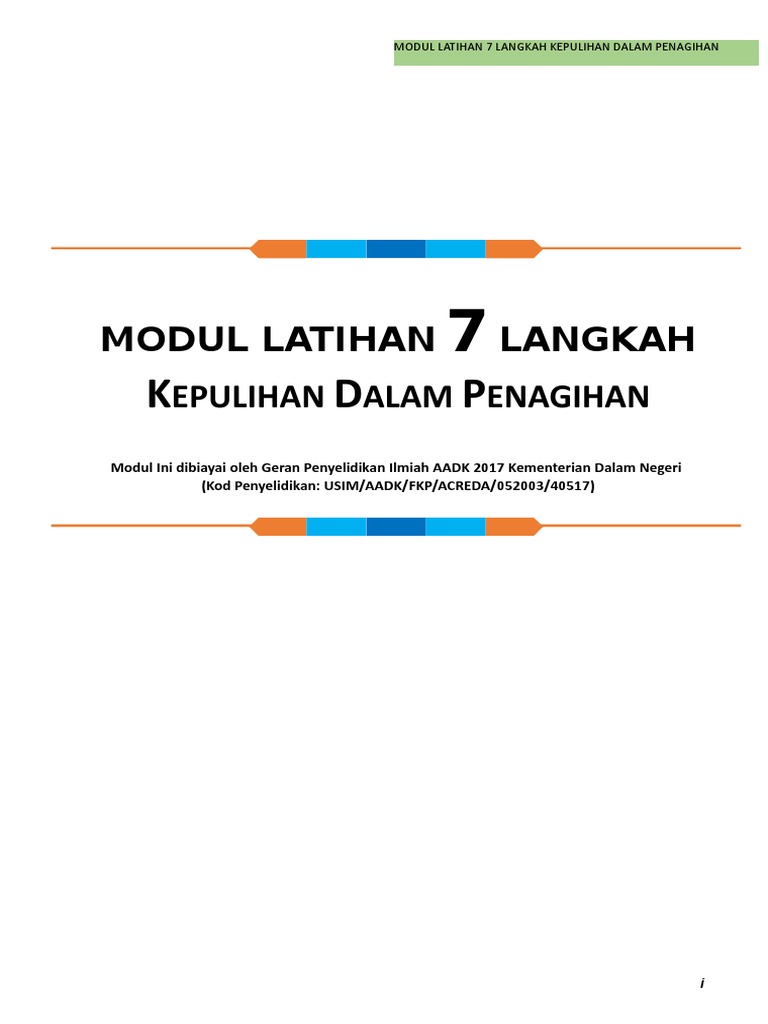 Buku Modul 7 Langkah | PDF