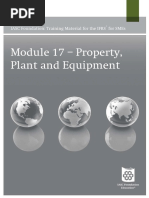 Module 17 - Property, Plant and Equipment: Iasc Foundation: Training Material For The Ifrs For Smes