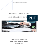 Empresas Certificadas