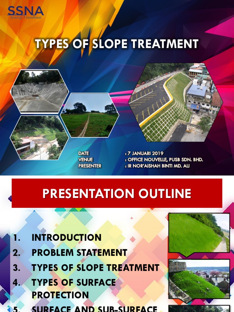 Types of Slope Treatment Methods | PDF | Geotechnical Engineering ...