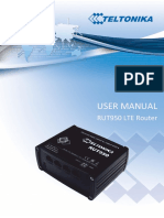 User Manual: RUT950 LTE Router