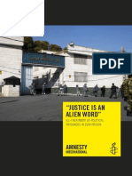 "Justice Is An Alien Word": Ill-Treatment of Political Prisoners in Evin Prison