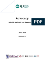 Advocacy: A Guide For Small and Diaspora Ngos