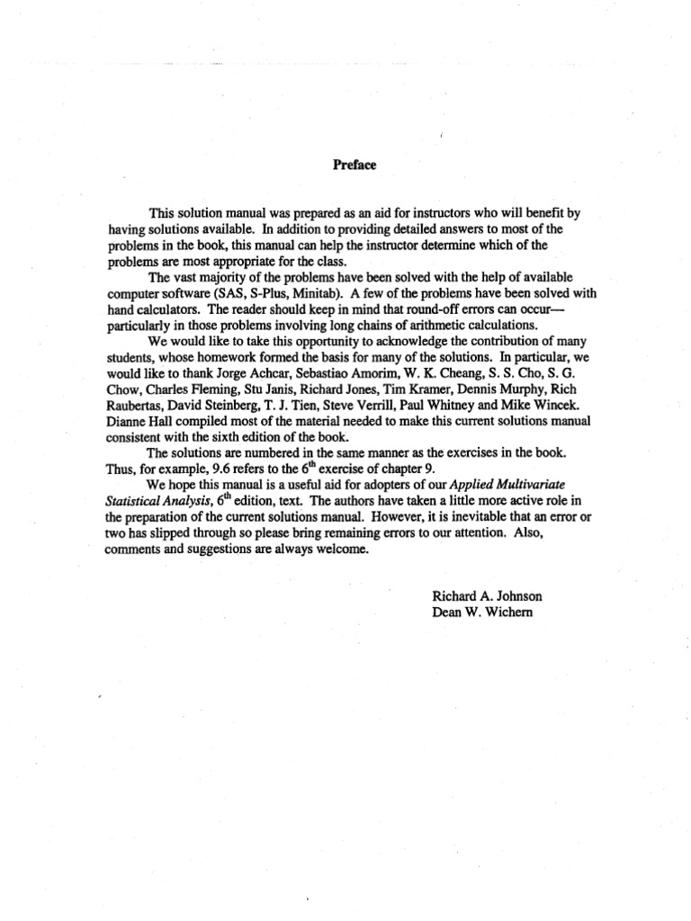 APPLIED 20MULTIVARIATE 20STATISTICAL 20ANALYSIS 20SOLUTION 20MANUAL PDF visual data 3