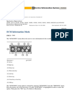 ECM Information Mode