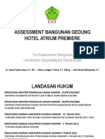 Assessment Bangunan Gedung Hotel Atrium Premiere