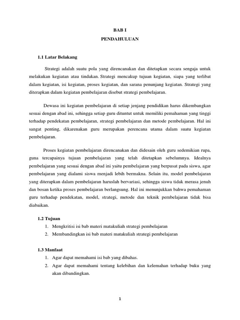 Cbr Strategi Pembelajaran Docx