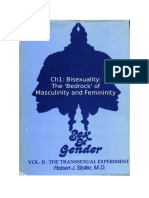 Stoller Ch1 - The Transsexual Experiment - Chapter 1 Bisexuality: The 'Bedrock' of Masculinity and Femininity