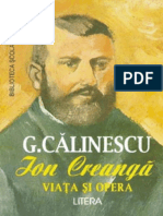 Călinescu - Ion Creangă. Viaţa şi opera.pdf