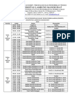 Jadwal Pelatihan Pekerti 2019_reguler i Unlam