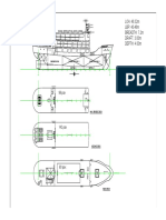 LOA: 46.32m LBP: 40.46m BREADTH: 7.2m DRAFT: 3.00m DEPTH: 4.00m