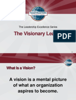 The Visionary Leader: The Leadership Excellence Series