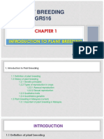 Chapter 1 Introduction To Plant Breeding PDF