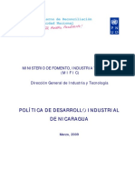 Política de Desarrollo Industrial de Nicaragua 03-2009.pdf