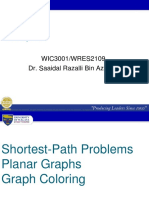 Graphs: WIC3001/WRES2109 Dr. Saaidal Razalli Bin Azzuhri