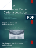 Tipos de almacenes en la cadena logística