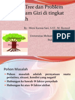 OPTIMASI POHON MASALAH DAN SASARAN PROGRAM GIZI