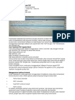 Cara Tukarkan Word Kepada PDF