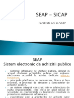 Prezentare SEAP SICAP