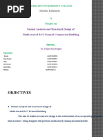 Seismic Analysis and Structural Design of Multi-Storied RCC Framed Commercial Building
