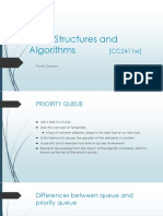 Data Structures and Algorithms: Priority Queues