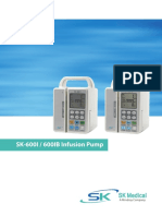 SK-600II Infusion Pump Features and Specifications
