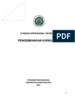 SOP PENGEMBANGAN KURIKULUM Pascasarjana