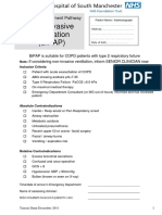 12ni. Non-Invasive Ventilation (BiPAP) For COPD (University Hospital of South Manchester, Dec 2011)