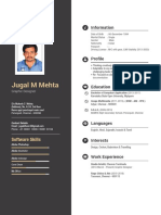 Jugal CV India Graphic Designer2019