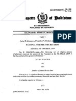 Finance Supplementary (Second Amendmet) Act, 2019 PDF