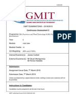 Cadcam Ca2 Exam Brief March