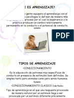 APRENDIZAJEintroduccionpsicolgia EXPOSICION