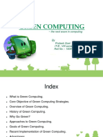 Green Computing: The Next Wave in Computing