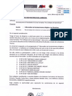 Oficio Nº 0032-2019 _ I Microtaller Dirigido a Directivos